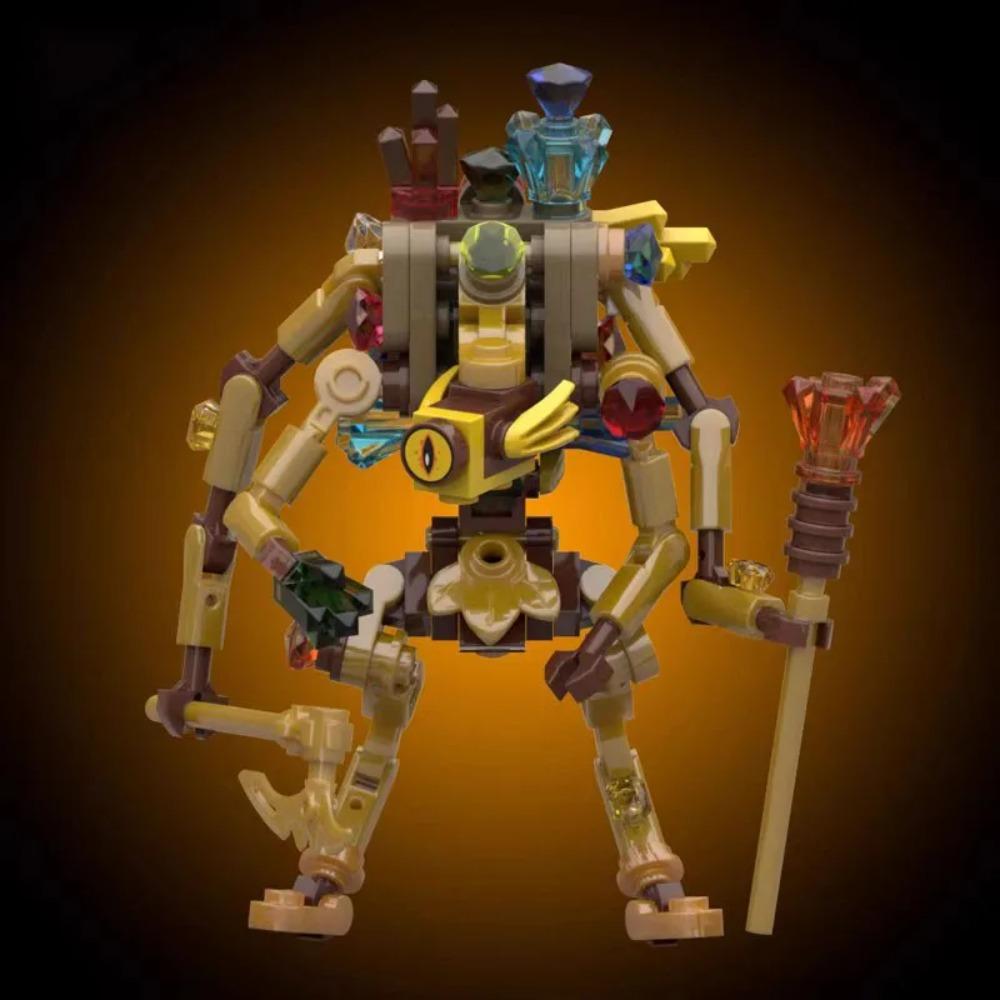 MOC Gem Collector Children's Puzzle Assembly Building Blocks Toy Gift