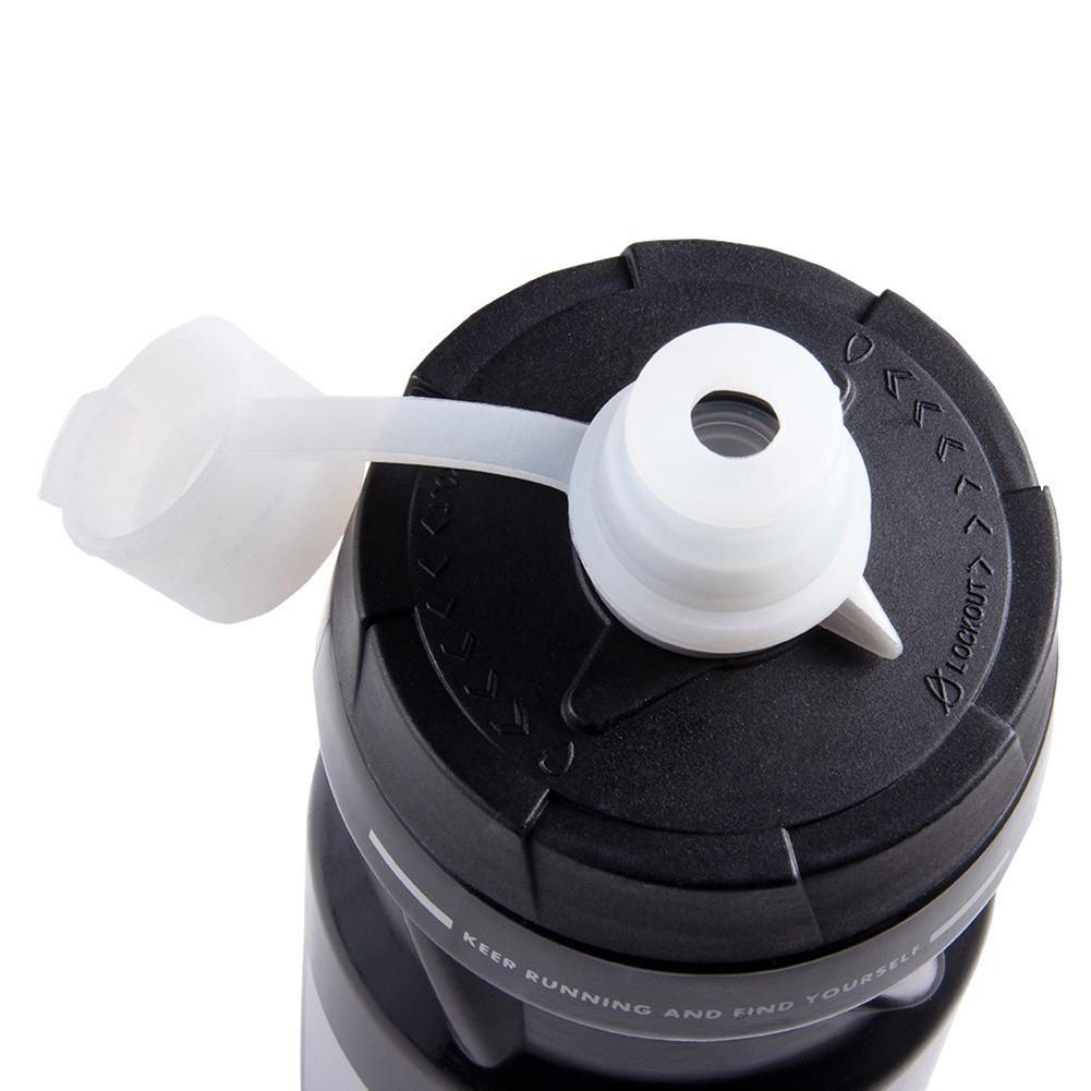 Bicycle Silicone Water Bottle-Dust Cover Mountain Road Bike Kettle Sealing Cup