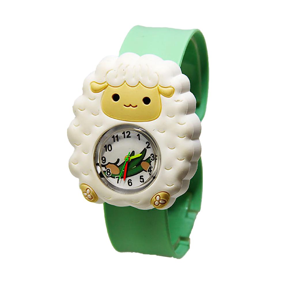 Kleinkinderuhr, sicheres, bequemes Tragen, Cartoon-Design, leichtes, robustes Kinderuhr-Spielzeug für Jungen und Mädchen