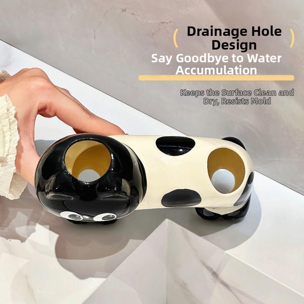 Creative Toothpaste Toothbrush Rack 2 Slot Electric Toothbrush Stand  Home Decor