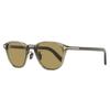 Men S Oval Alt Fit SunglaSSeS 50mm 20j tranSparent Gray Tf1049 D