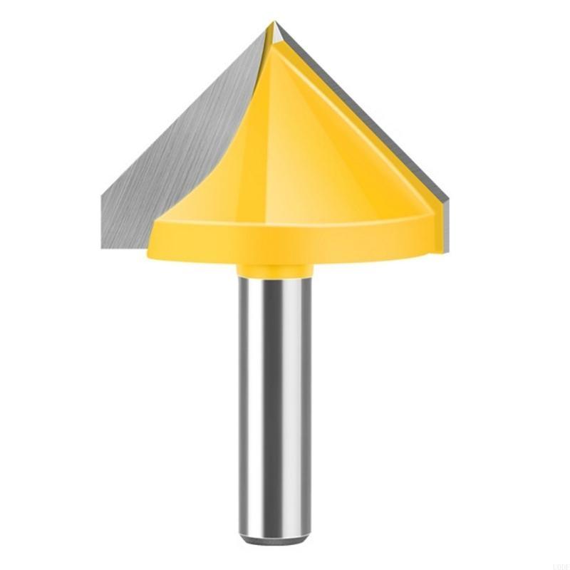 Efficient 8mm Shank V Flute Router Bit End Mill With 60 To 150 Degree Options for Profession Woodworking Project