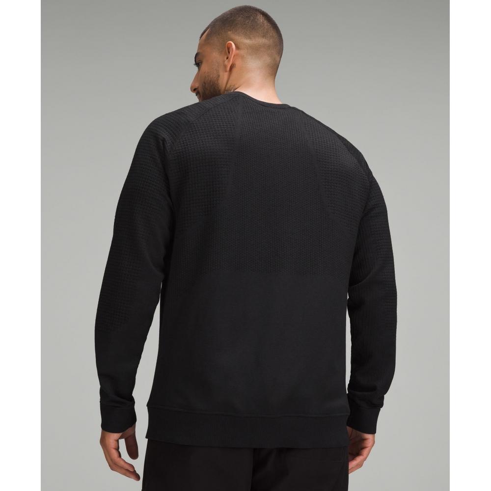 Lululemon Engineered Warmth Long Sleeve Crew Black Black