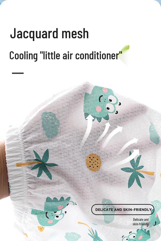 Infant Cotton Anti-Mosquito Summer Lantern Pants - Unisex