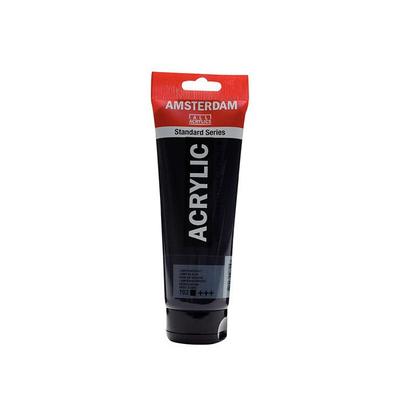 Acrylic Paint In a Tube - Candle Black - 702 - Amsterdam - 250ml