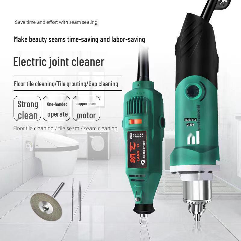 Electric Caulk and Tile Seam Cleaning & Cutting Tool