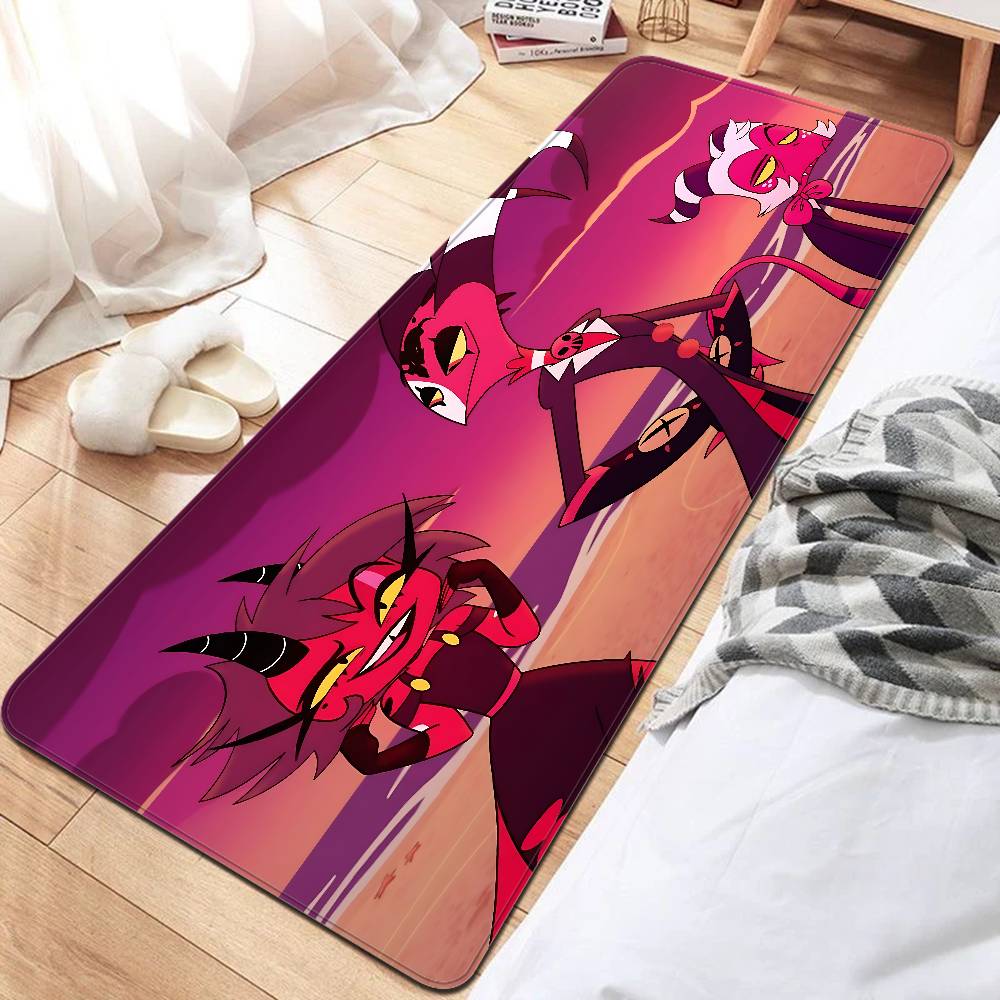 H-Helluva Boss Blitzo Cartoon Floor Carpet Nordic Style Home Doormat Bathroom-Toilet Mats Bedroom Hotel Decor Mat
