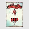 Akira Vintage Japanese Movie Poster Metal Sign Cinema Kitchen Printing Bar Cave Wall Decor Tin Sign Posters