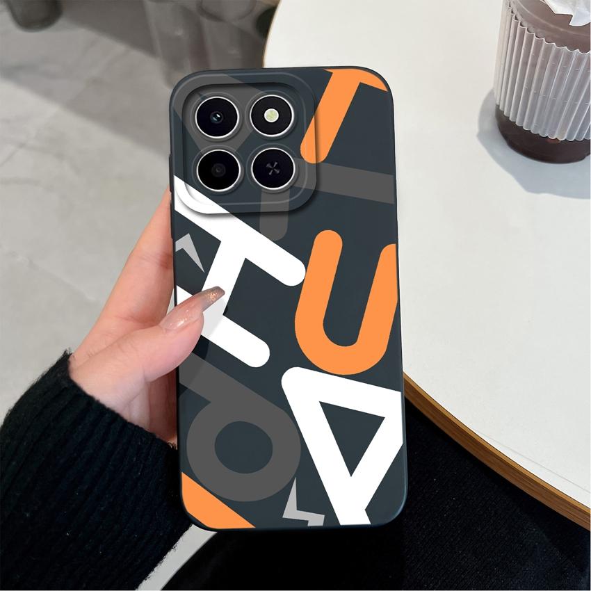 For Huawei Honor X6C X7C 400 Pro Lite Phone Case Pretty Pink Cloud Patterns Liquid Silicone Newly Upgrade Anti Drop Protective Covers For Huawei Shell