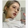 Brand Design Women Photochromic Eyeglass Square Titanium Frame Anti Blue Ray Short Sight Prescription Myopia Custom Men Glasses