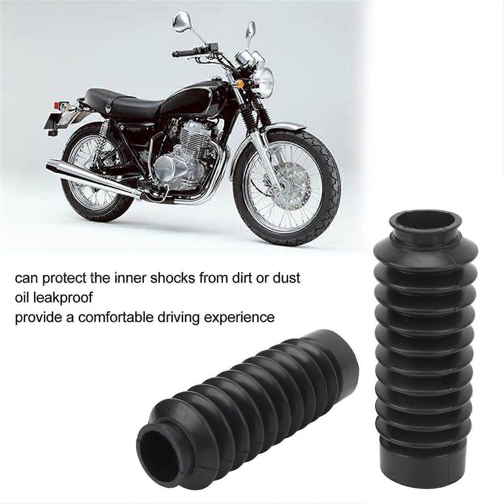 2 Pcs Fork Boot Motorcycle Shock Absorber Protector Covers Replacement for CL400 CB400 CB500 CB400ss