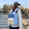Schoolbag Contrasting Color Outdoor Sports Mountaineering Bag Female 1011 New Male College Student Commuting Backpack Light Travel Backpack Tide