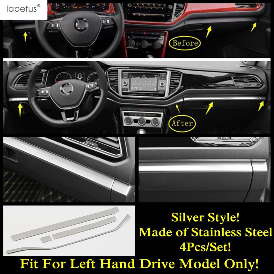 Striscia Cruscotto Auto / Pannello di Controllo Centrale / Copertura Interruttore Aria Condizionata Centrale / Accessori Trim Per Volkswagen T-Roc T Roc 2018 - 2025