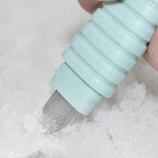 Stainless Steel Defrosting Shovel with Handle Heavy-Duty Frost Remover for Freezer