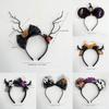 Halloween Cat Ears Pumpkin Spider Headband Hair Clip Cosplay Performance Party
