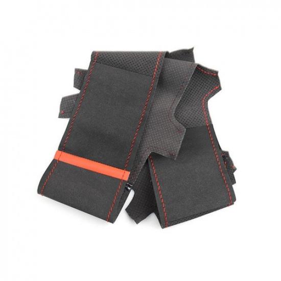 Car Steering Wheel Suede Leather Cover For BMW X3 F25 2011-2016 X5 F15 2013-2017