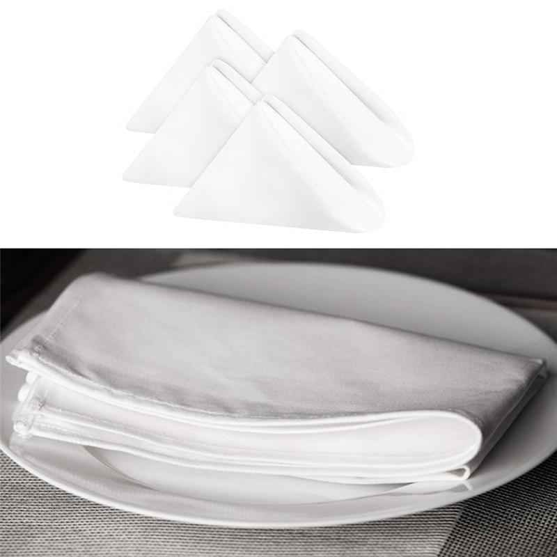 BHBL Cloth Napkins Cotton Dinner Napkins with Hemmed Edges, Washable Napkins perfect for Parties, Weddings and Dinners