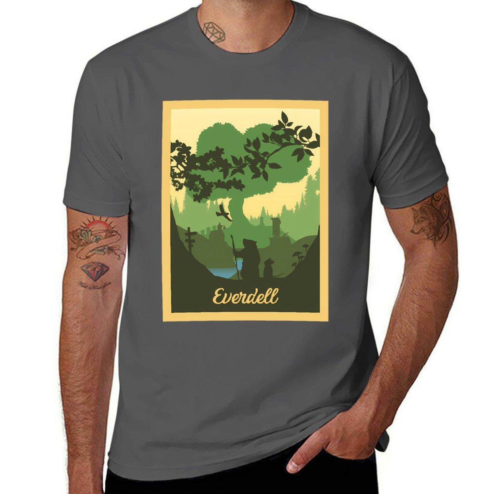 

Everdell - Board Games - Minimalist Travel Poster Style - Board Game Art (Authorised) \t\t\t\t\t\t T-Shirt 4XL