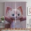 L-Linabell Blackout Curtain for Room 2 Panel Kitchen Curtains for Camera Shades Halloween Decoration Partition Living Elegant