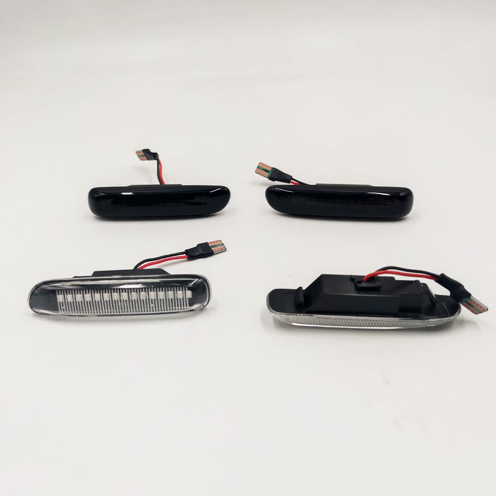 LED Dynamic Side Marker Turn Signal Blinker Flowing Water Blinker Light for BMW E46 3er Limo Coupe Compact Cabriolet
