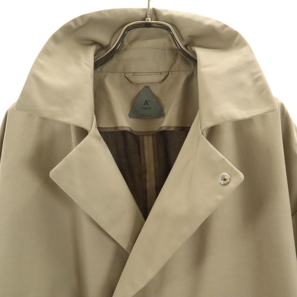 A+ TOKYO Made In Japan Double Breasted Coat 2 Beige Men's Used