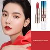 Non-Fading No Stain on Cup Milk Tea Cameo Brown Lipstick Raincoat Matte Plain White Long Lasting Waterproof Cinnamon Milk Tea Color