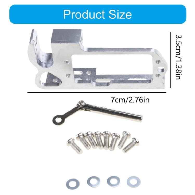 Aluminum Servo Parabolic Switches Device Drones Upgrades Kit Servo Release Dropper and Hook for Remote Controller