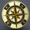 Clover Lucky Poker Coin, GOOD LUCK, Commemorative Medals, Decorative Decision Coins, Metal Badges, Christmas Gift, Stocking Stuffers