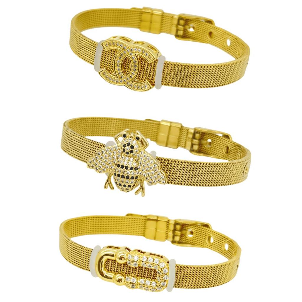 Labubu Trendiges Niedliches Cartoon Edelstahlarmband