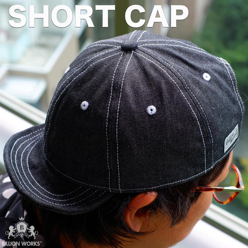 EST 2006 BILLION Billionworks Umpire Denim American Casual Style Free Free [B WORKS] Men's Cap, Cap, (JP, Alphabet, Size, Size, black)