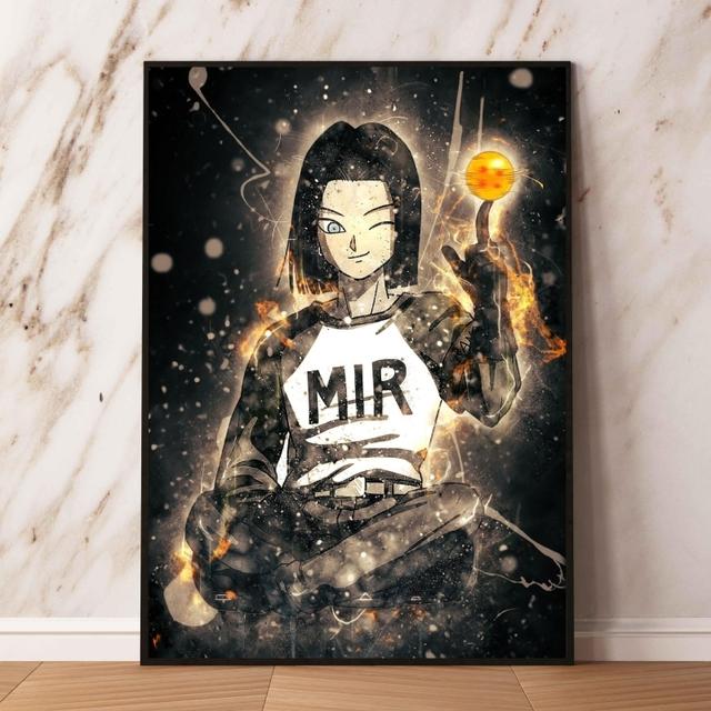 

Холст HD принты Dragon Ball Carot Декоративная живопись Декоративная картина в стиле манга Настенное искусство Cuadro 21cm×30cm NoFrame