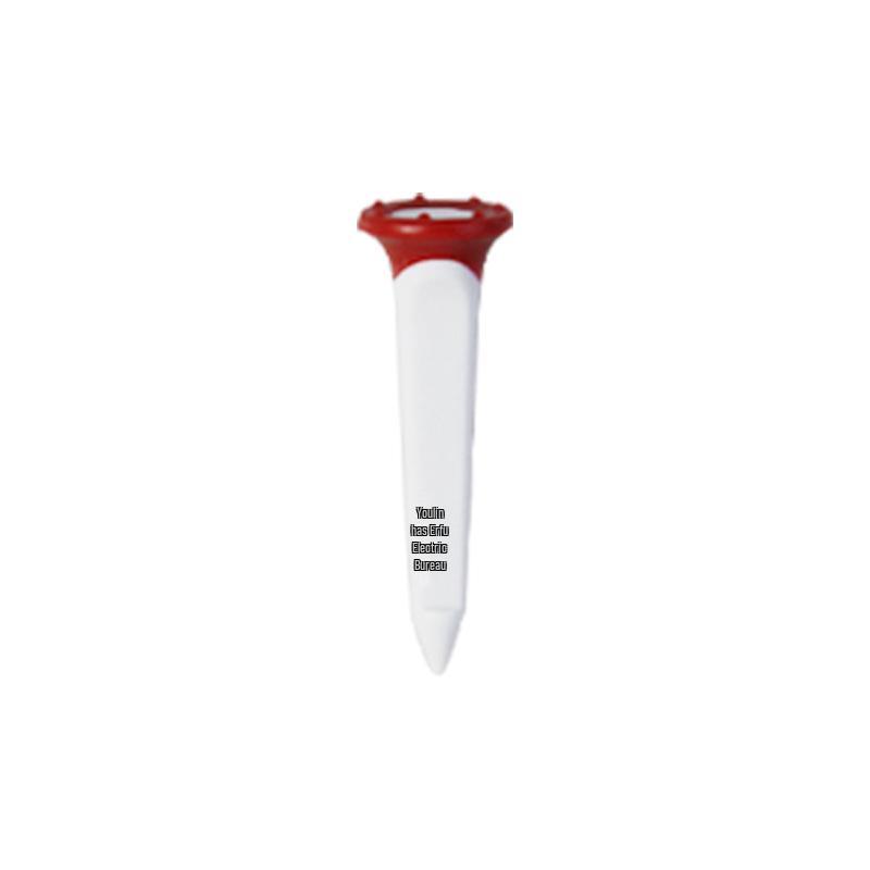 Durable Two-Color Square Golf Tee: ABS Plastic & Soft Rubber Cup Design