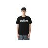 Adidas Breathable Soft Crew Neck Short Sleeve T-Shirt Men Tops Black DU1246
