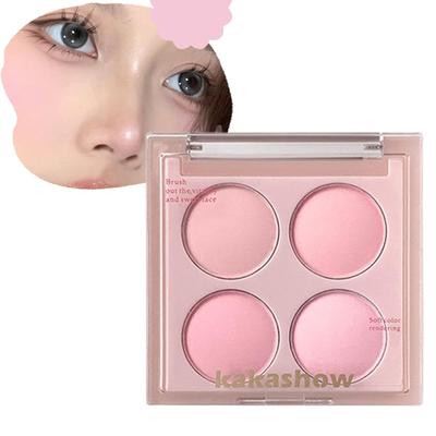 Lynlyulinger Cheek Blusher Blending Mood Cheek Blusher Palette Cheek Palette Warm Tones Cool Tones Matte Natural Girly Blush Face Color 8g Kaoimo