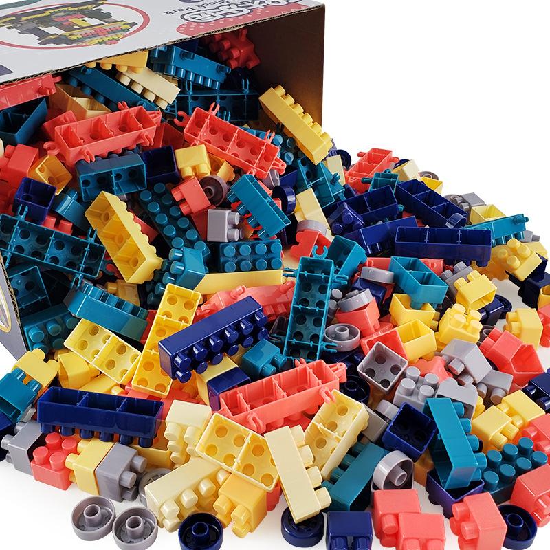 Children'S Building Block Toys, Enlightenment Large Particle Assembly Building Block Kindergarten Assembly Diy Early Education Educational Toys