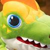 Creative Dinosaur Hand Puppet Plush Toys Kindergarten Performance Hand Control Glovestriceratops Tyrannosaurus Plush Dolls