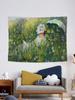 Claude Monet Tapestry Wall Hanging Tapestry Art Deco Blanket Curtain Hanging At Home Bedroom Living Room Decor