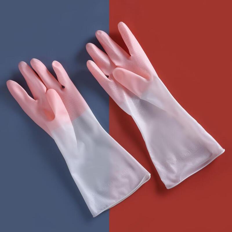 FKIV PVC Waterproof Household Cleaning Gloves