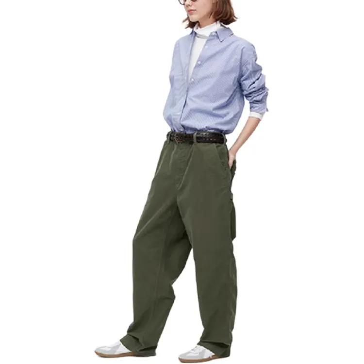 UNIQLO Casual Pants Unisex Olive (Unisex) Casual Pants 450277 56