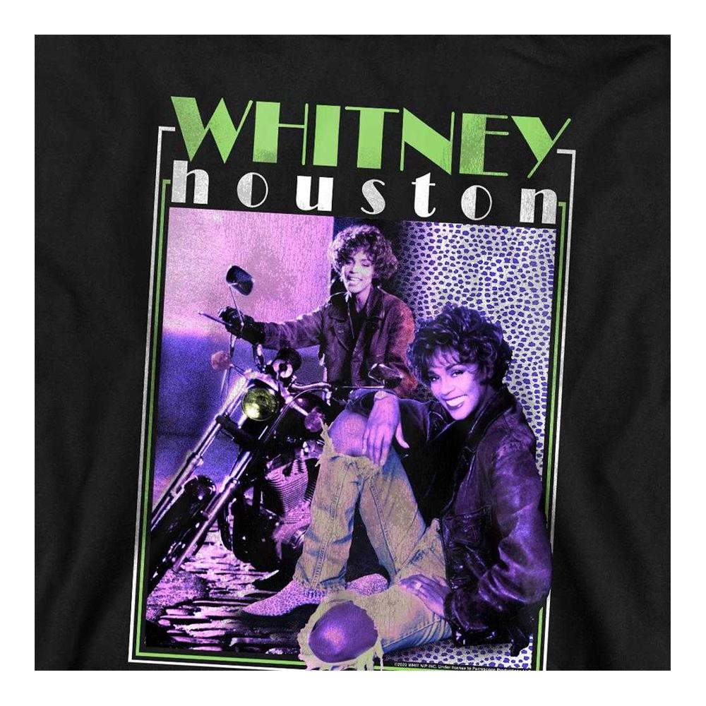 Whitney Houston Childrens/Kids Motorbike Pullover Hoodie