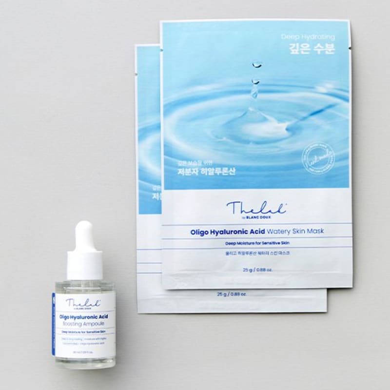 [The Lab by Blanc Du] Oligo Hyaluronic Acid Boosting Ampoule 30ml Exclusive Plan (+ 2 Moisture Mask Packs Free)