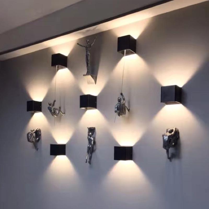 Retro Industrial Rock Climbing Wall Art for Living Room