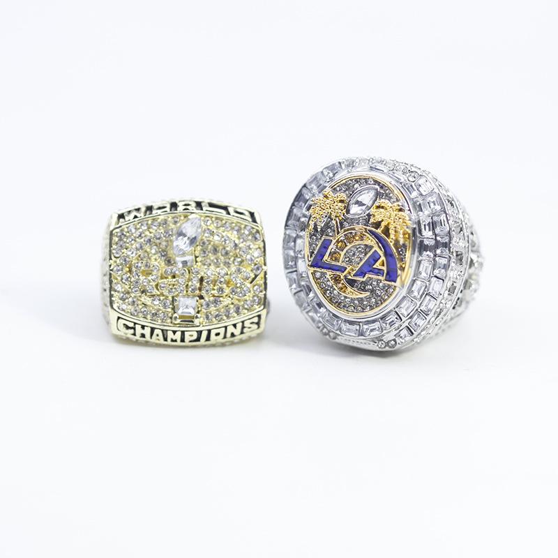 Los Angeles Rams Super Bowl Champion Rings Set (2 Pieces) - 1999 & 2021