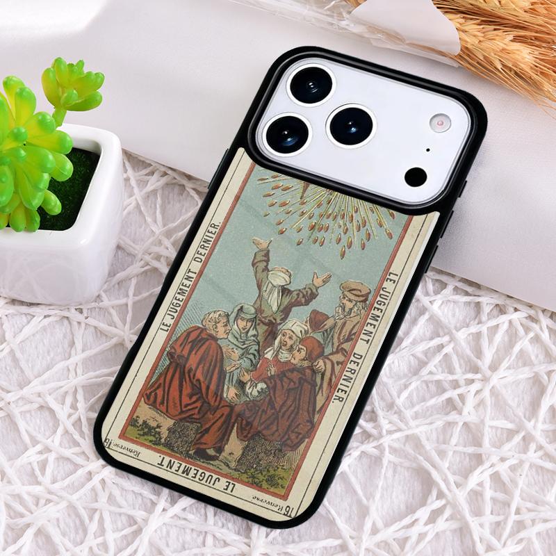 Tarot Card The Hermit Shockproof Phone Case for iPhone 17 Air 16e 15 11 12 14 13 Pro Max Cover Coque