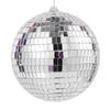 20cm Mirror Disco Ball Party Shining Ball Christmas Decoration Laser Reflective Glass Disco Ball Xmas Tree Decor Home Ornaments