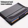 Wall-Mounted Rainbow Accordion File Folder Office Document Bag 6-pocket Hanging Folder Multi-color Hanging File Organizer Multi-layer Classification