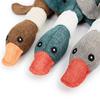 Pet Toy for Aggressive Chewers Dog  | Squeaky Wild Goose Puzzle Training Toys Cute Soft Dog Chew Toy Puppy Dogs Cleaning Teeth