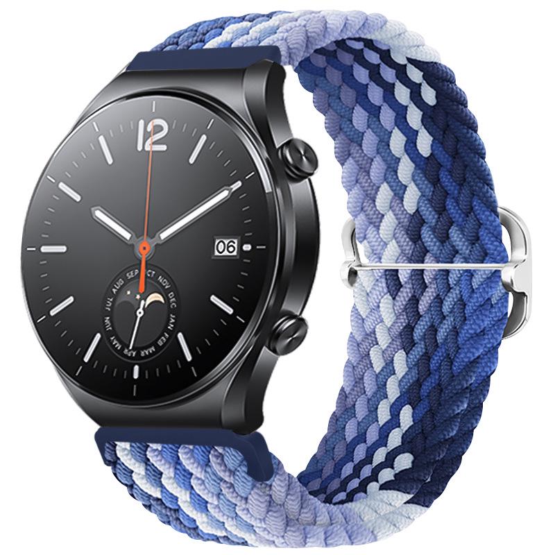 

Регулируемый плетеный нейлоновый эластичный ремешок для часов Xiaomi S4/S1/S2, 20 мм/22 мм 22mm