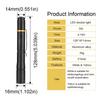 LED Flashlight Portable Pocket Emergency Light Mini Flashlights Yellow+White First Aid Pen Light Small Torch Doctor Nurse