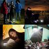 Solar Rechargeable LED Flashlight Power Camping Tent Light Torch Lantern Lamp
